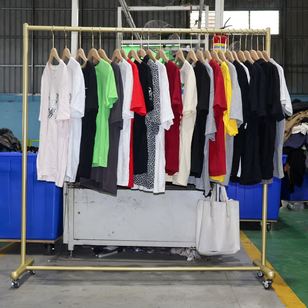 UKAY Premium Men's Trendy Vintage T-Shirt High Quality Second Hand Summer Top Mixed Bale Used Clothes for Adults