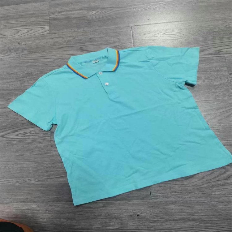 High Quality Cotton Children's Polo Shirt Summer Kid Apparel Wholesale for 3-8 Years Old