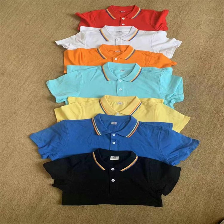 High Quality Cotton Children's Polo Shirt Summer Kid Apparel Wholesale for 3-8 Years Old