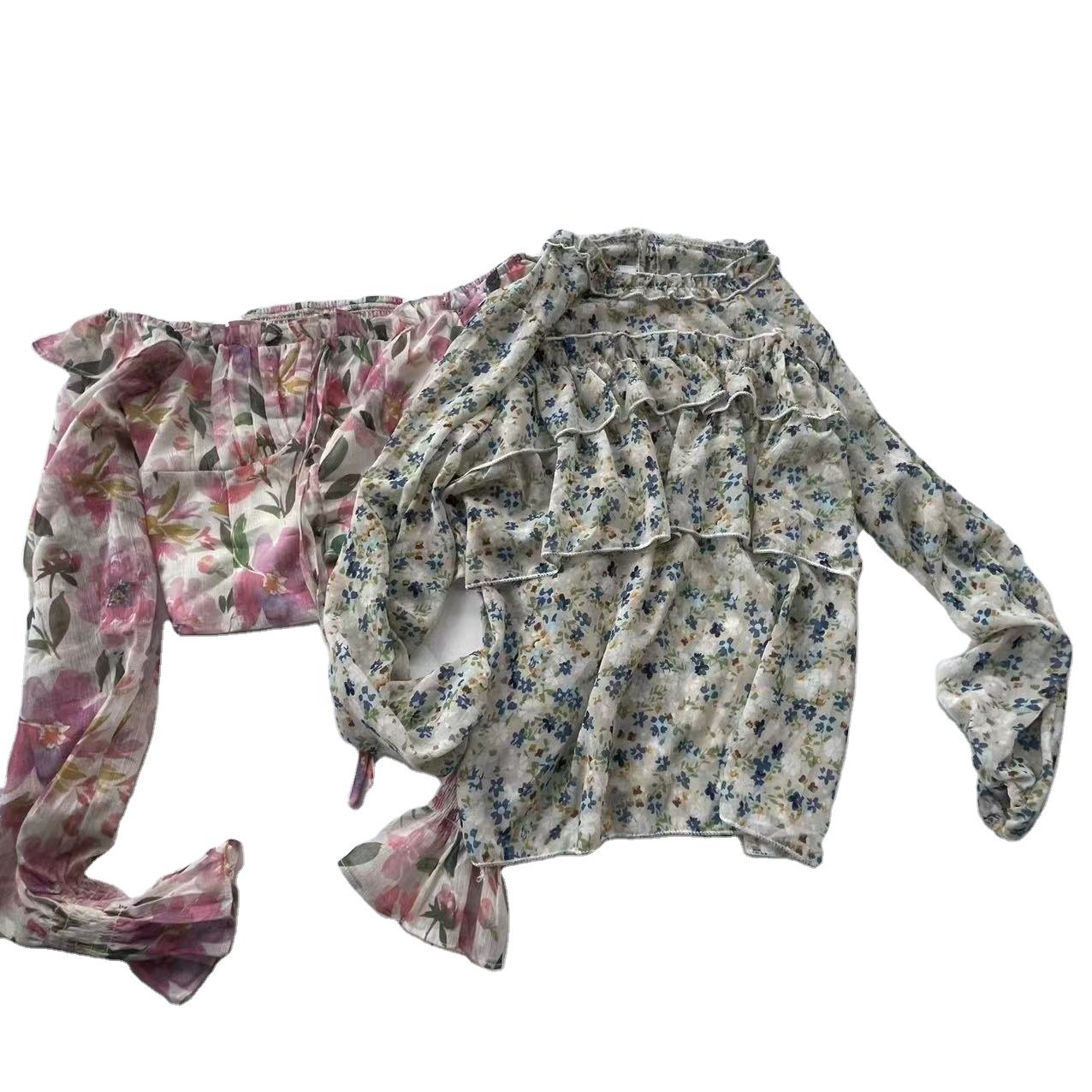 second hand silk blouse used clothing for sale bale ladies used clothes bulk for women bundled used clothing