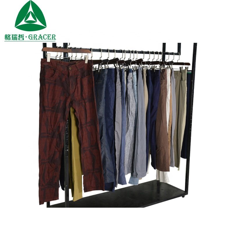 Korean Denim Short Pants Used Clothes Bales Ukay Bundle Supplier Second Hand Clothing Premium Used Clothes Uk