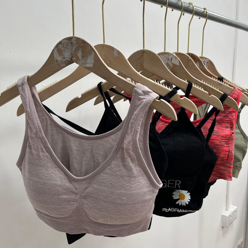 Bulk Second Hand Lady Clothing Ukay Uk Used Clothing Bales 45Kg Sports Bra