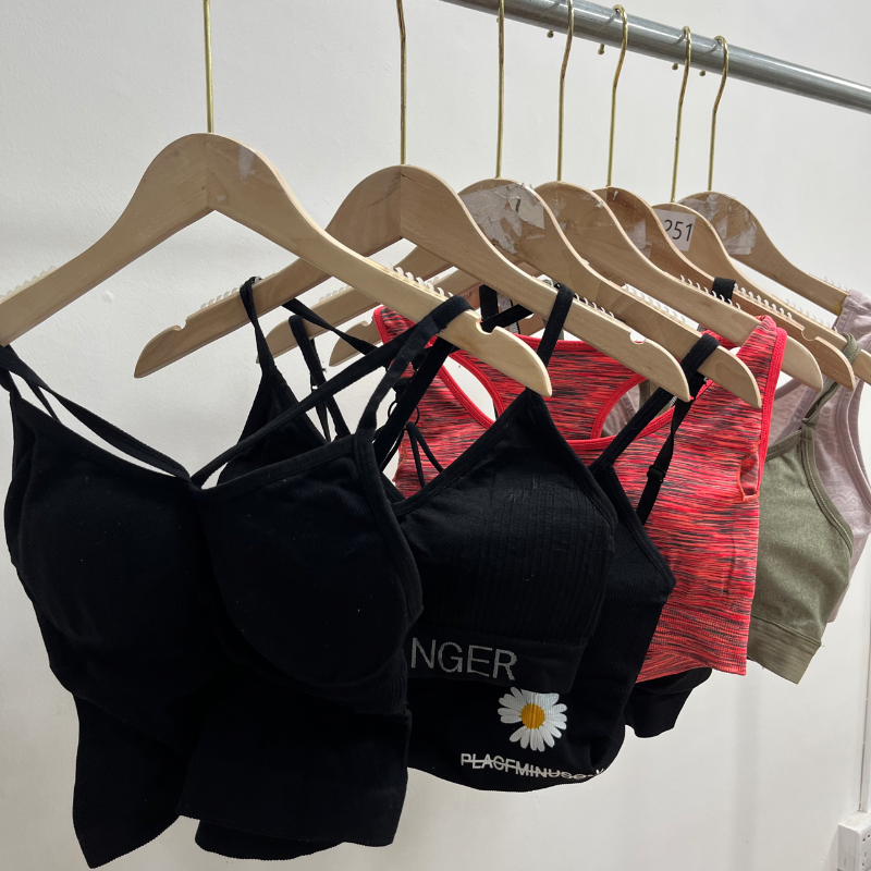 Bulk Second Hand Lady Clothing Ukay Uk Used Clothing Bales 45Kg Sports Bra