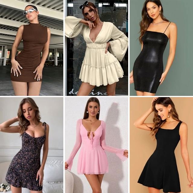 Summer New European and American Sexy V-neck Strap Women's Dress