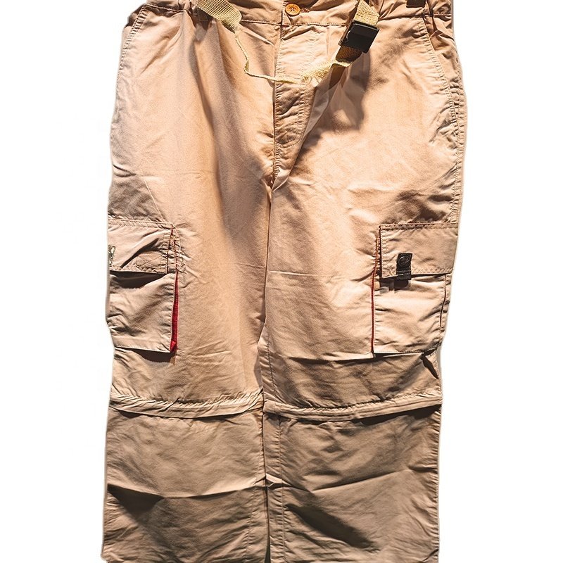 High quality second hand adult cargo pant long wholesale factory class b used pants