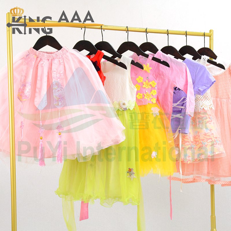 Wholesale Kids Wear Second Hand Used Clothes Bales Children Summer Products Wear Apparel Stocks Ukay Bale Supplier for Kids
