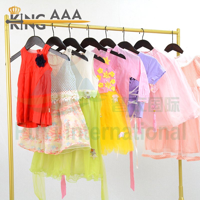 Wholesale Kids Wear Second Hand Used Clothes Bales Children Summer Products Wear Apparel Stocks Ukay Bale Supplier for Kids