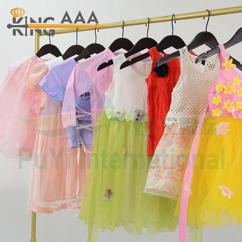 Wholesale Kids Wear Second Hand Used Clothes Bales Children Summer Products Wear Apparel Stocks Ukay Bale Supplier for Kids