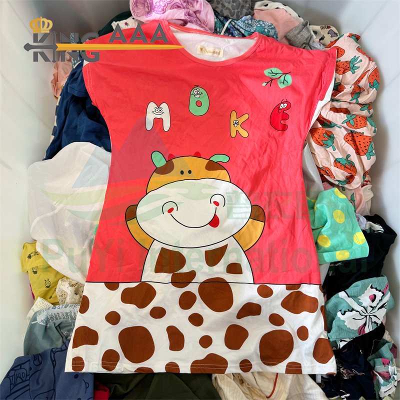 Thailand thick pajamas cotton used clothes ladies sexy nightdress kilogram clothes