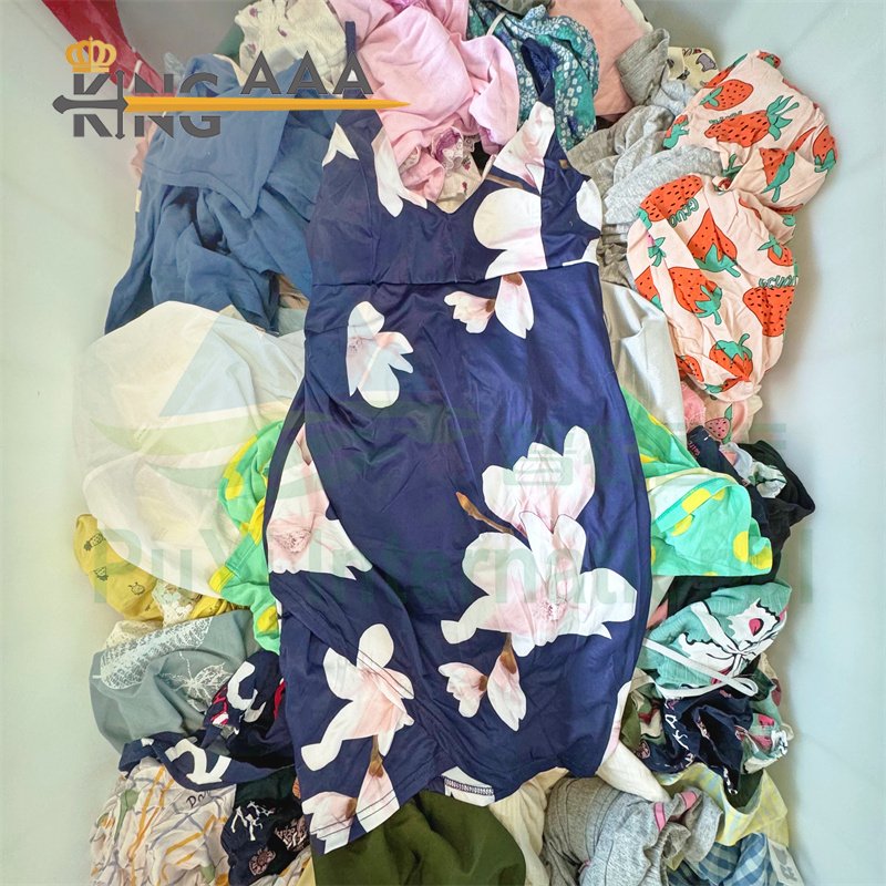 Thailand thick pajamas cotton used clothes ladies sexy nightdress kilogram clothes