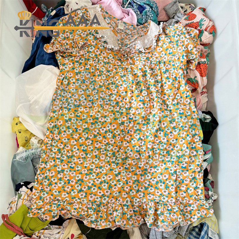 Thailand thick pajamas cotton used clothes ladies sexy nightdress kilogram clothes