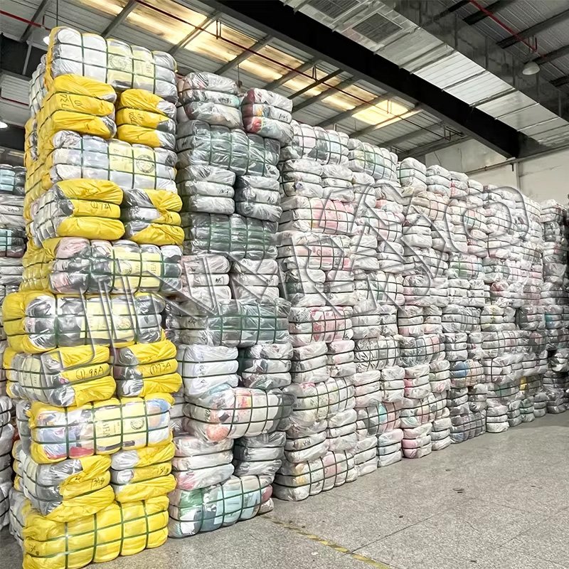 China factory supplier mixed bales cheaper grade B cotton shorts pants summer used clothes for Men