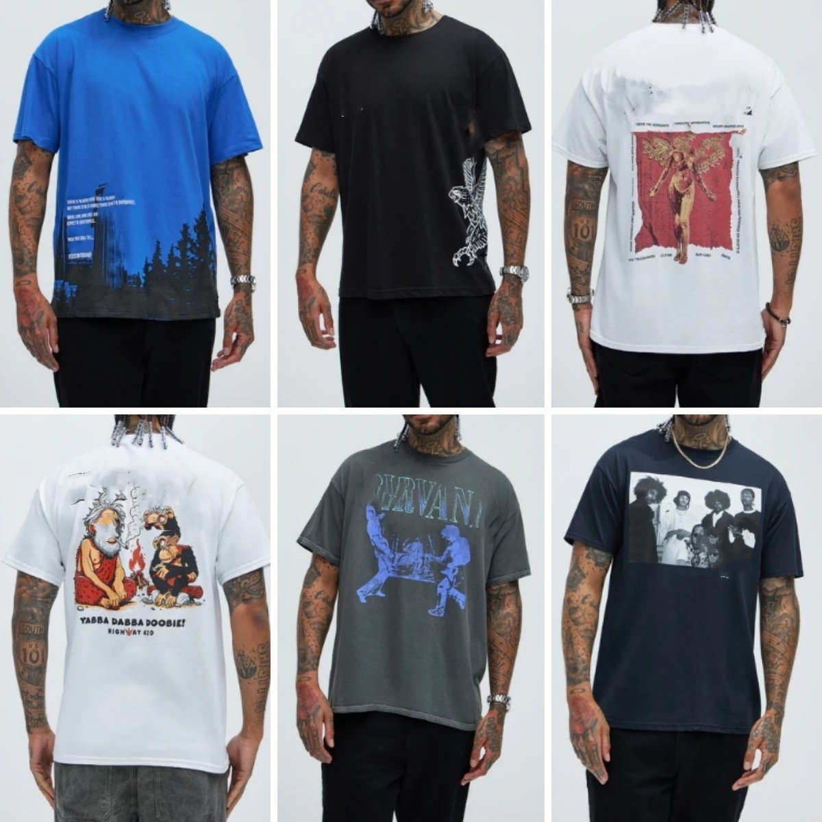 Factory Direct Sale Short Sleeve Round Neck Shirt Big Tall Men's Stock T-shirt Cotton tshirt Random delivery of mixed styles