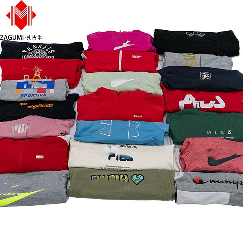 Athletic Apparel Bales Mixed Clothing 45kg Used Clothes Sports Branded Underwear