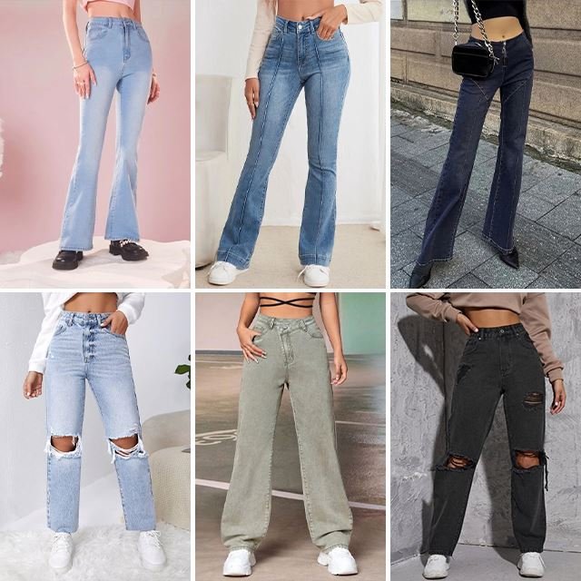 Wholesale stocklots most popular vintage jeans slim used jeans