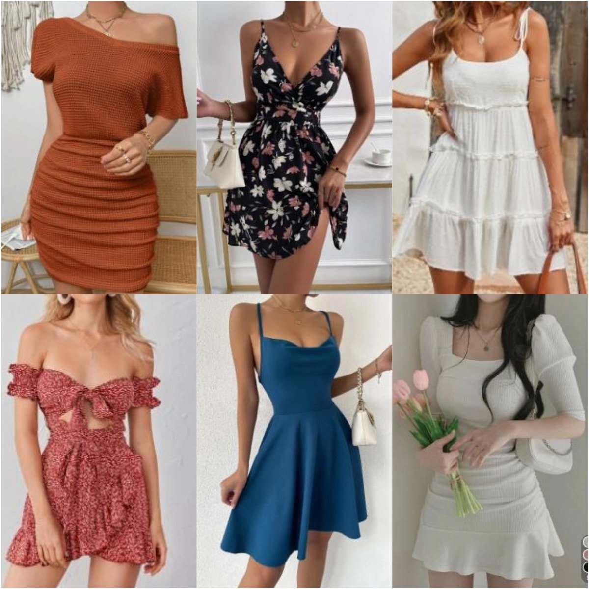 2024 Clearance Women's clothes wholesale casual dresses T-shirts mixed packaging random delivery stock clothing