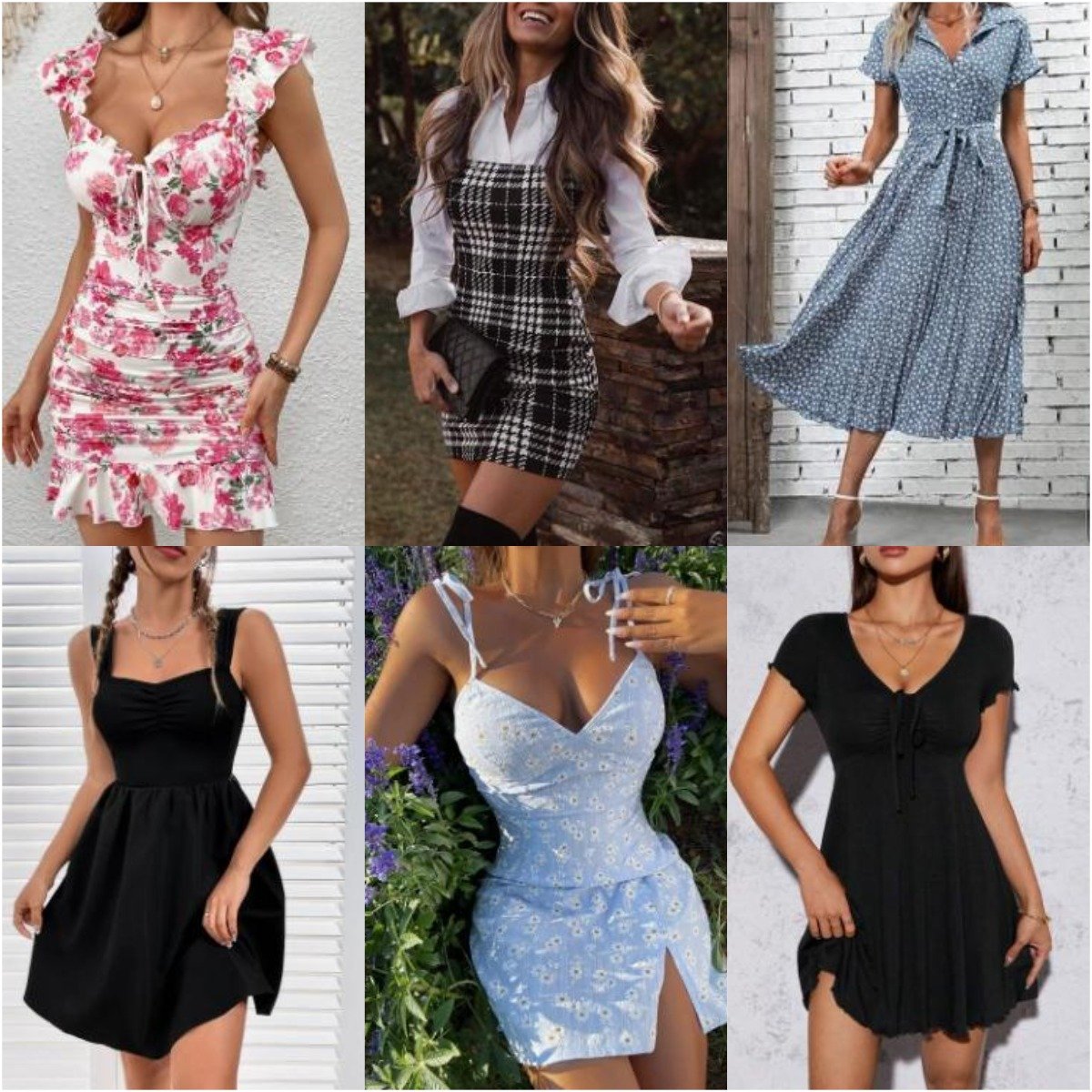 2024 Clearance Women's clothes wholesale casual dresses T-shirts mixed packaging random delivery stock clothing