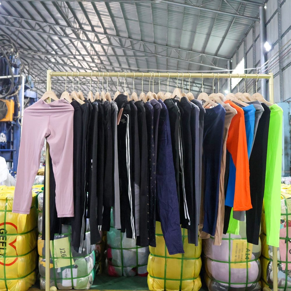 Ukay Bundle Supplier Clothes Bales Thrift Branded Summer Hot Sell Sexy Lady Leggings
