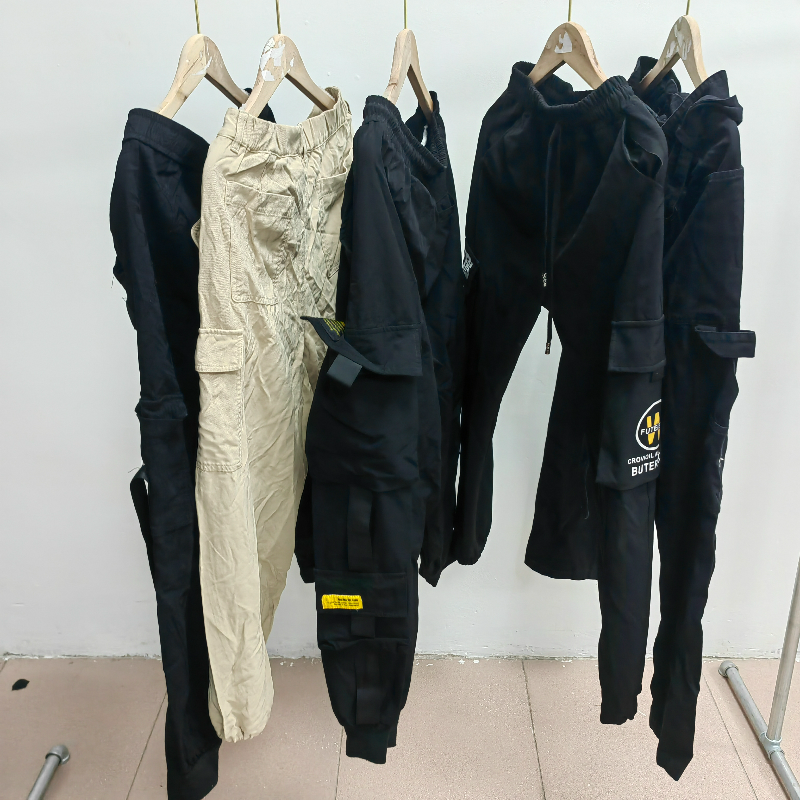Man Pants Wholesale Bales Second Hand Casual Pants In Summer Used Clothes Pants For Sale