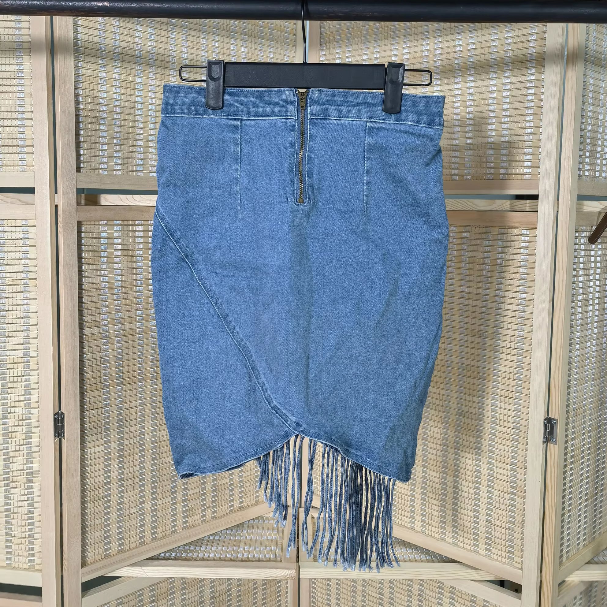 Wholesale High Quality Fashion Casual Used Women Jeans Short Dress Second Hand Clothes
