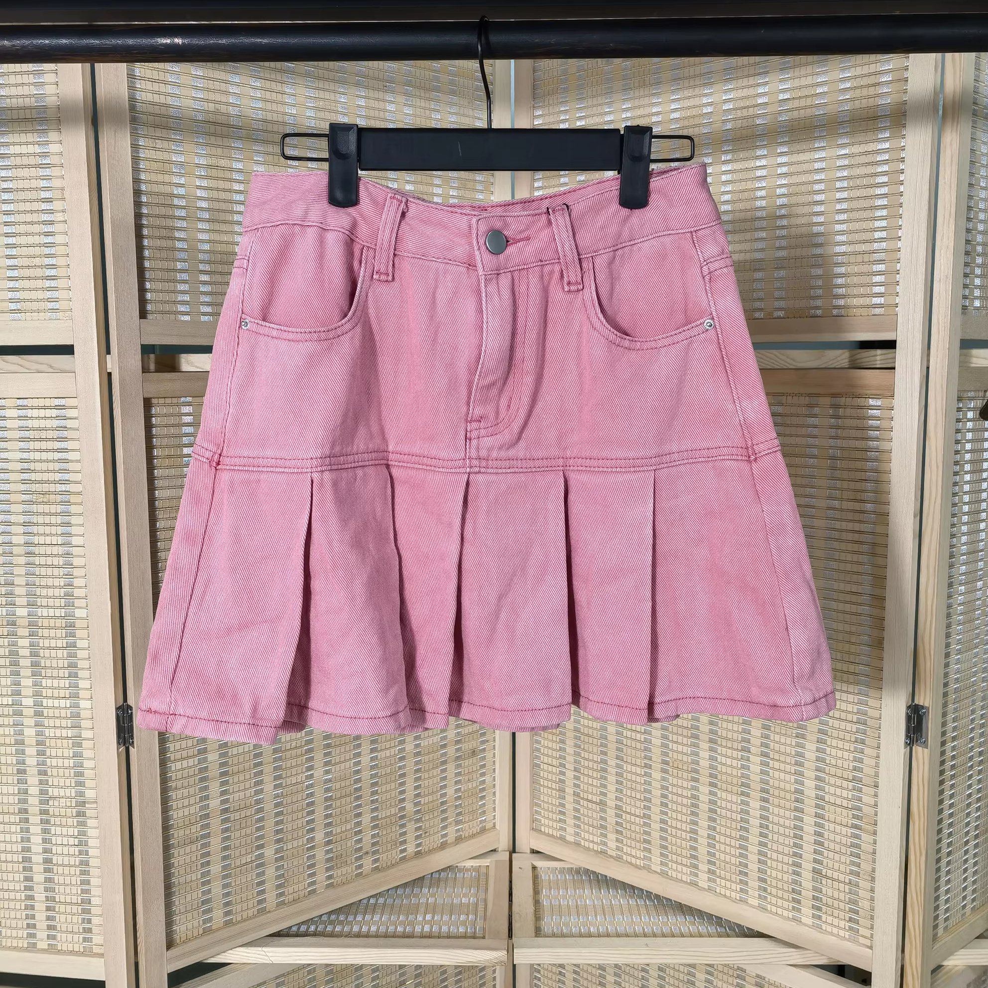 Wholesale High Quality Fashion Casual Used Women Jeans Short Dress Second Hand Clothes
