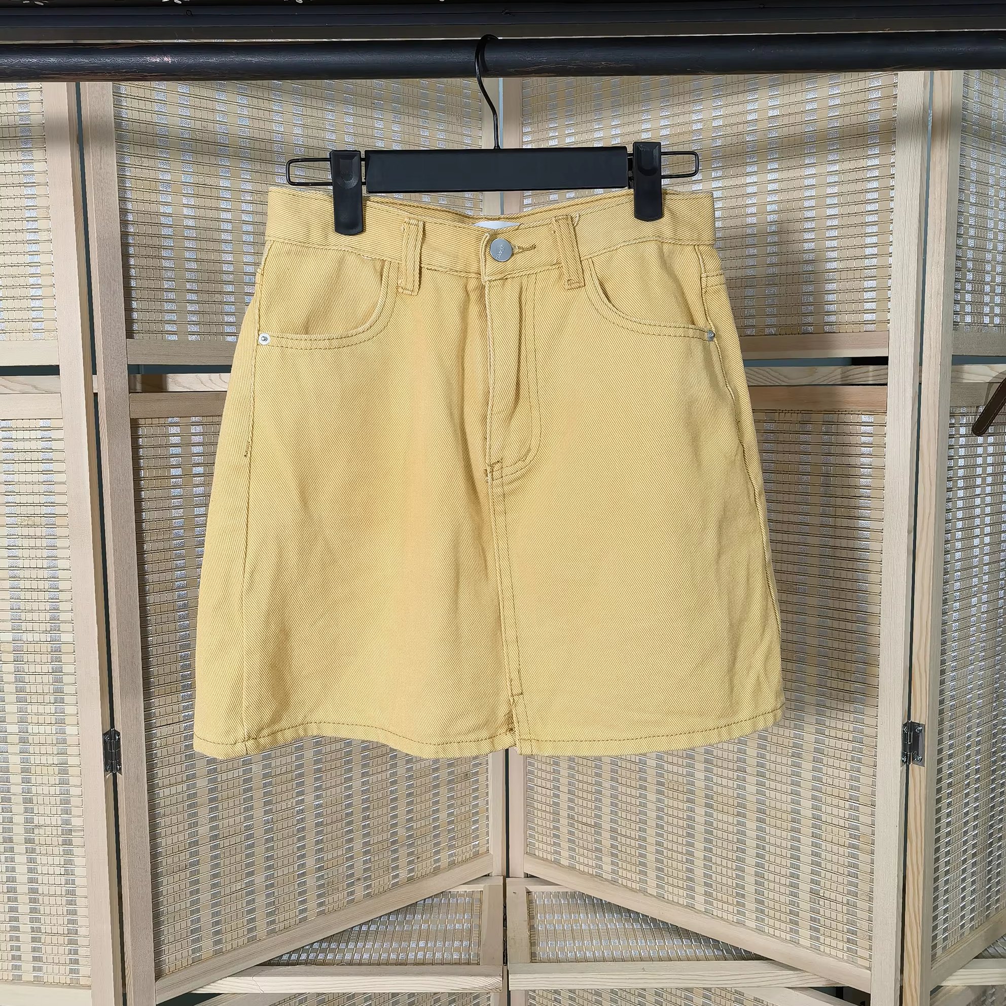 Wholesale High Quality Fashion Casual Used Women Jeans Short Dress Second Hand Clothes
