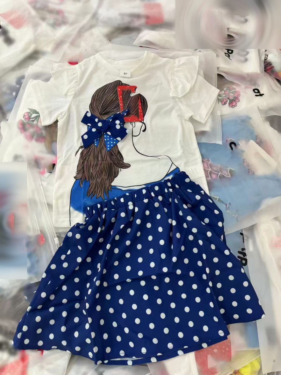 2024 Good Quality Brand New Children's Summer Autumn Winter korean Bundle Clothing Bales Clothes for Kids Mixed Boy and Girl
