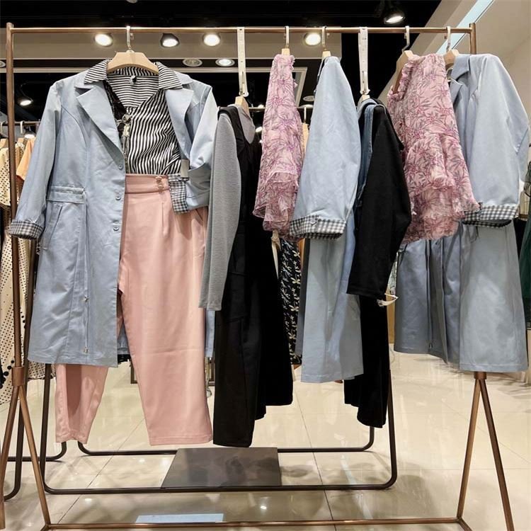 Cut Label Mid Length Used Dress Second Hand Discount Women's Floral Dress Miscellaneous Stock Bulk Sale Clothes