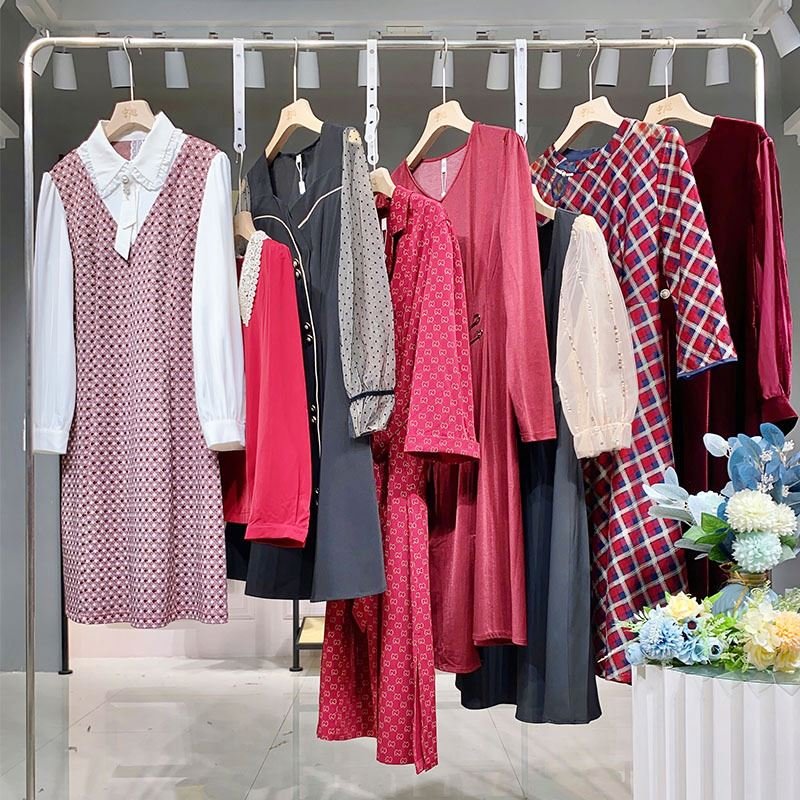 Fashion Wholesale Clothes Factory casual dress Clothing Shipping Shop used clothes Tops Dress