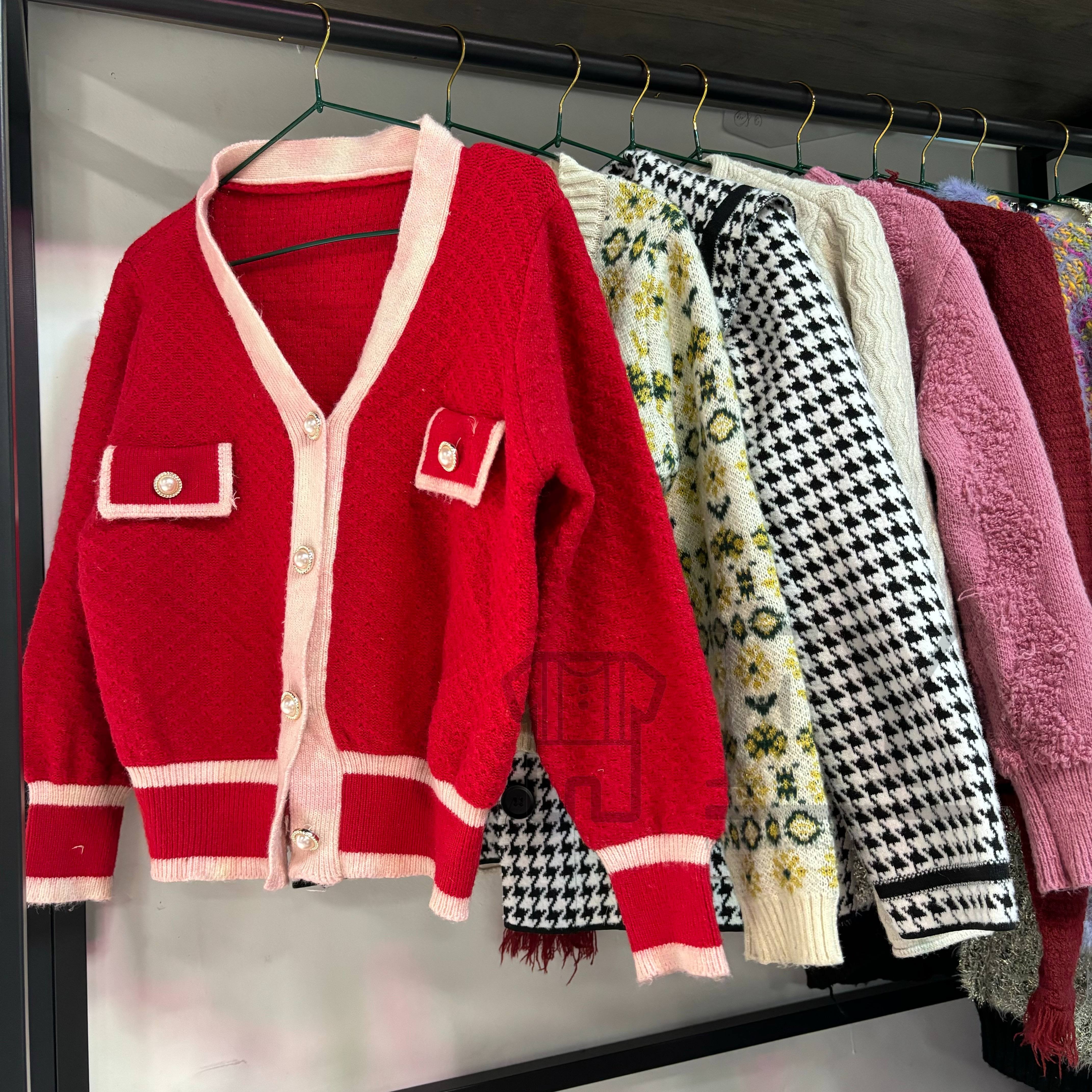 FengYang Thick Cardigan Sweater for Women Second-hand Clothes for Bales Adult Women Men Grade-A Factory Outlet Used Clothes