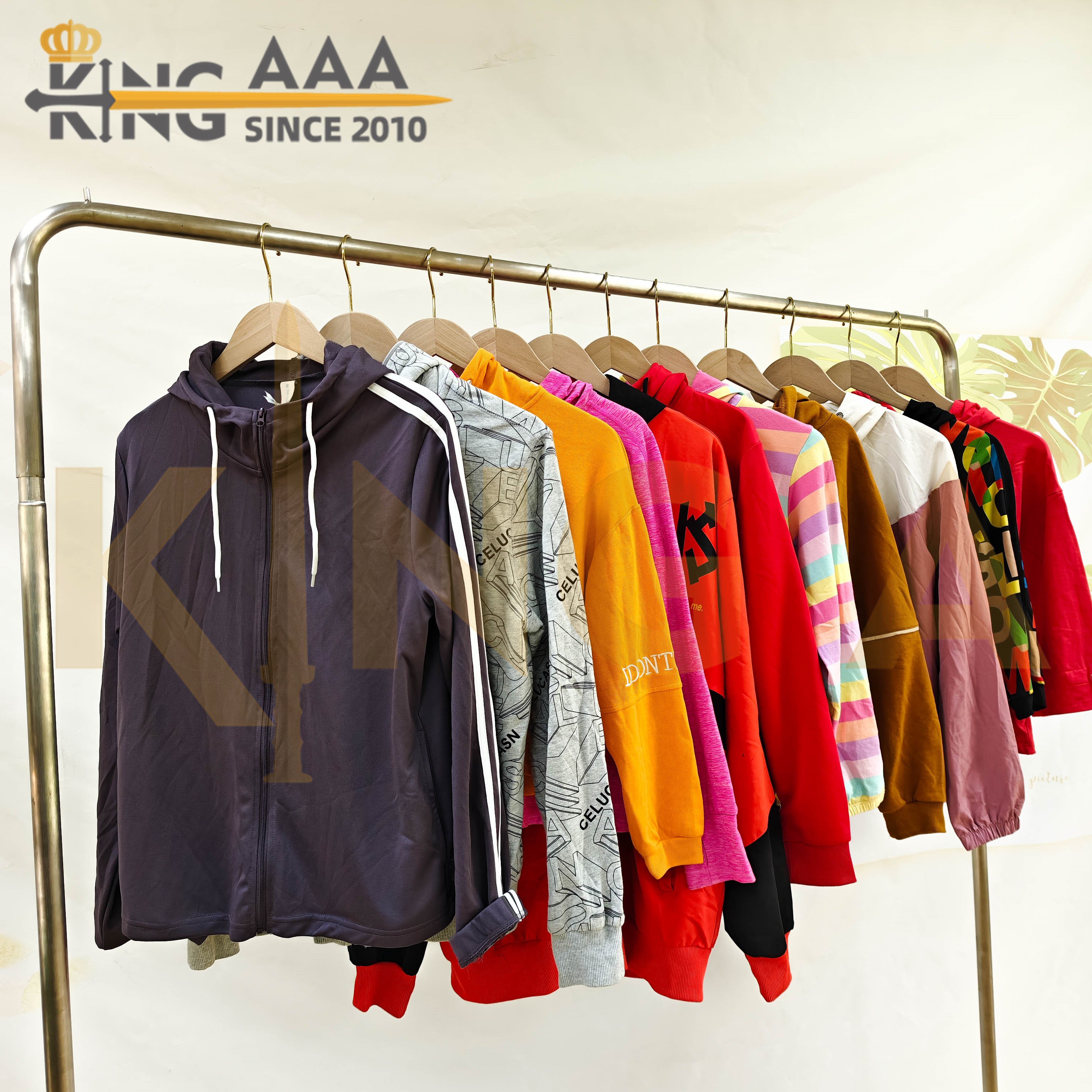 GEYU High Quality Cotton Winter Hoodies Luxury Oversized Hoodie Long Sleeve Second Hand Used Clothes Ukay Bale Supplier