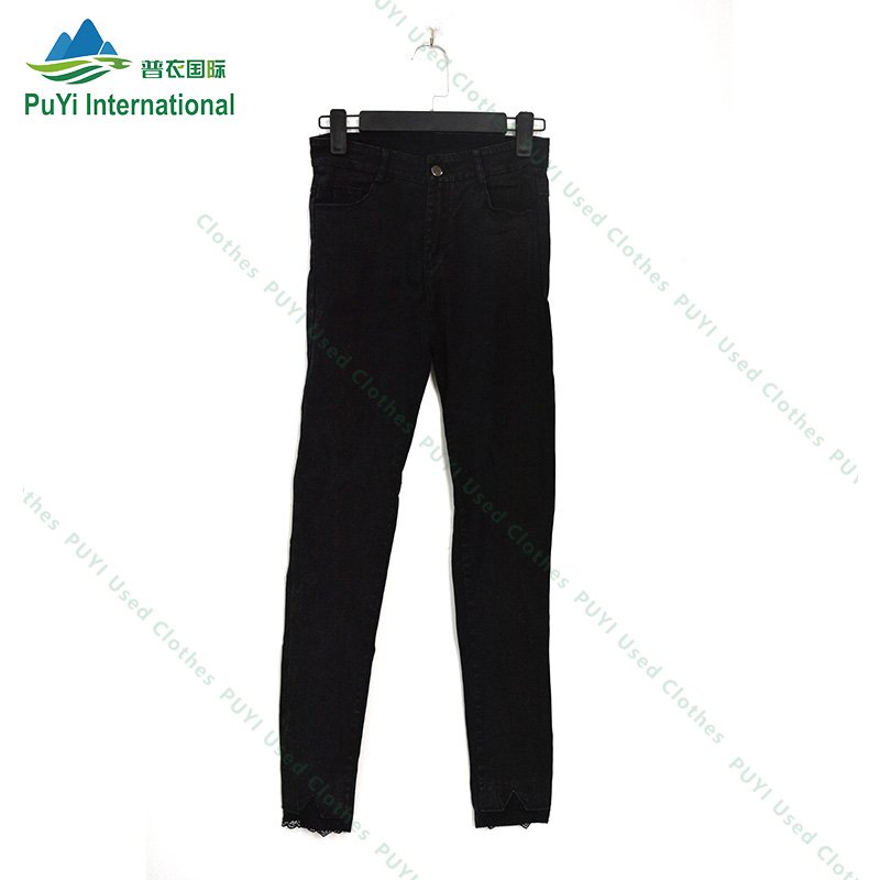 korean ladies cotton pants jogging used women clothes wholesale korea used clothes of pant jeans