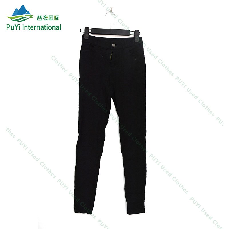 korean ladies cotton pants jogging used women clothes wholesale korea used clothes of pant jeans
