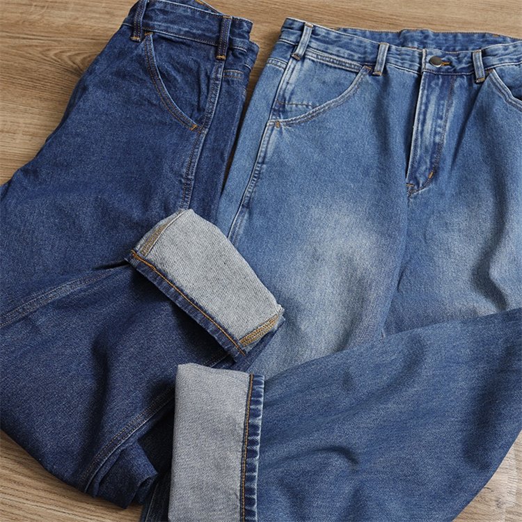 stock new wholesale used blue jeans classic fashion second-hand pants denim man's used jeans biker skinny jeans stock wholesale