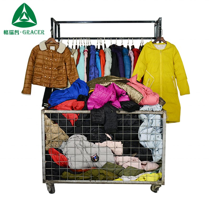2021 Secondhand clothing bales of mixed used clothing bales 100 kg for sale