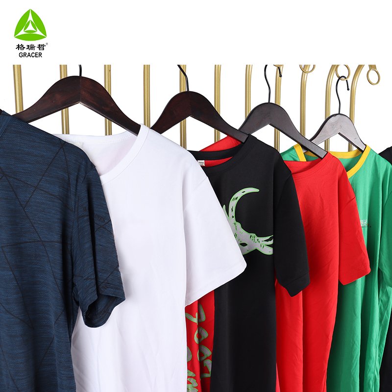 Thrift Clothing Brand Casual O-Neck Mixed Style Used T-Shirt Second Hand Clothes Tee Bales