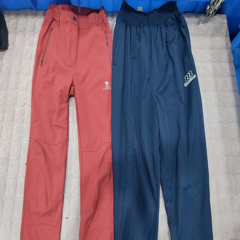 second hand winter slipper Cheap casual pants Outdoor Winter High warm trousers