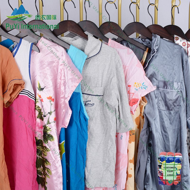 Sexy sleepwear silk lace soft use clothes korean bale second hand clothes women used clothing