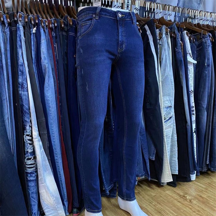 New Mixed Wash Long Cheaper Daily Skinny Fit Long Straight Hot Sell High Quality Used Men Jeans Pants In Stock