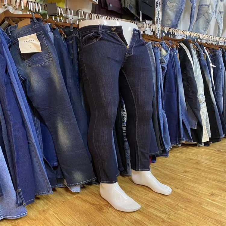 New Mixed Wash Long Cheaper Daily Skinny Fit Long Straight Hot Sell High Quality Used Men Jeans Pants In Stock