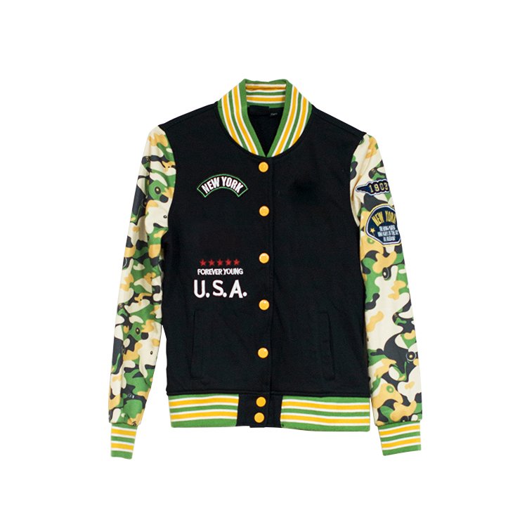 men Brand used clothing Used Baseball Casual jacket Baseball Coat Used Clothes For Sale