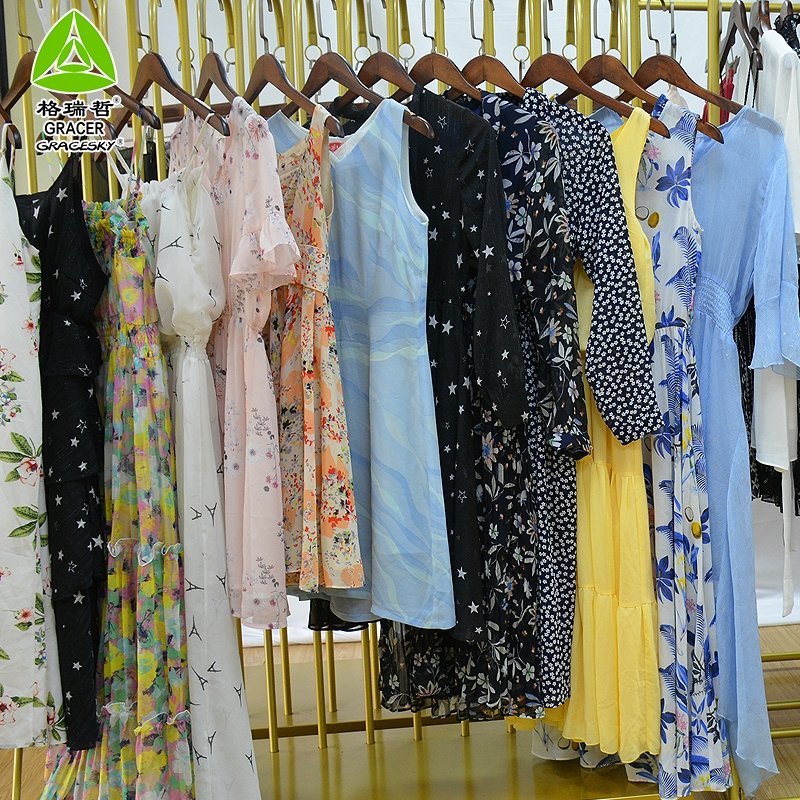 Used Woman Clothing Ukay Ukay Bales Korean Bales Factory 45kg Vip Dress Japan Used Clothes