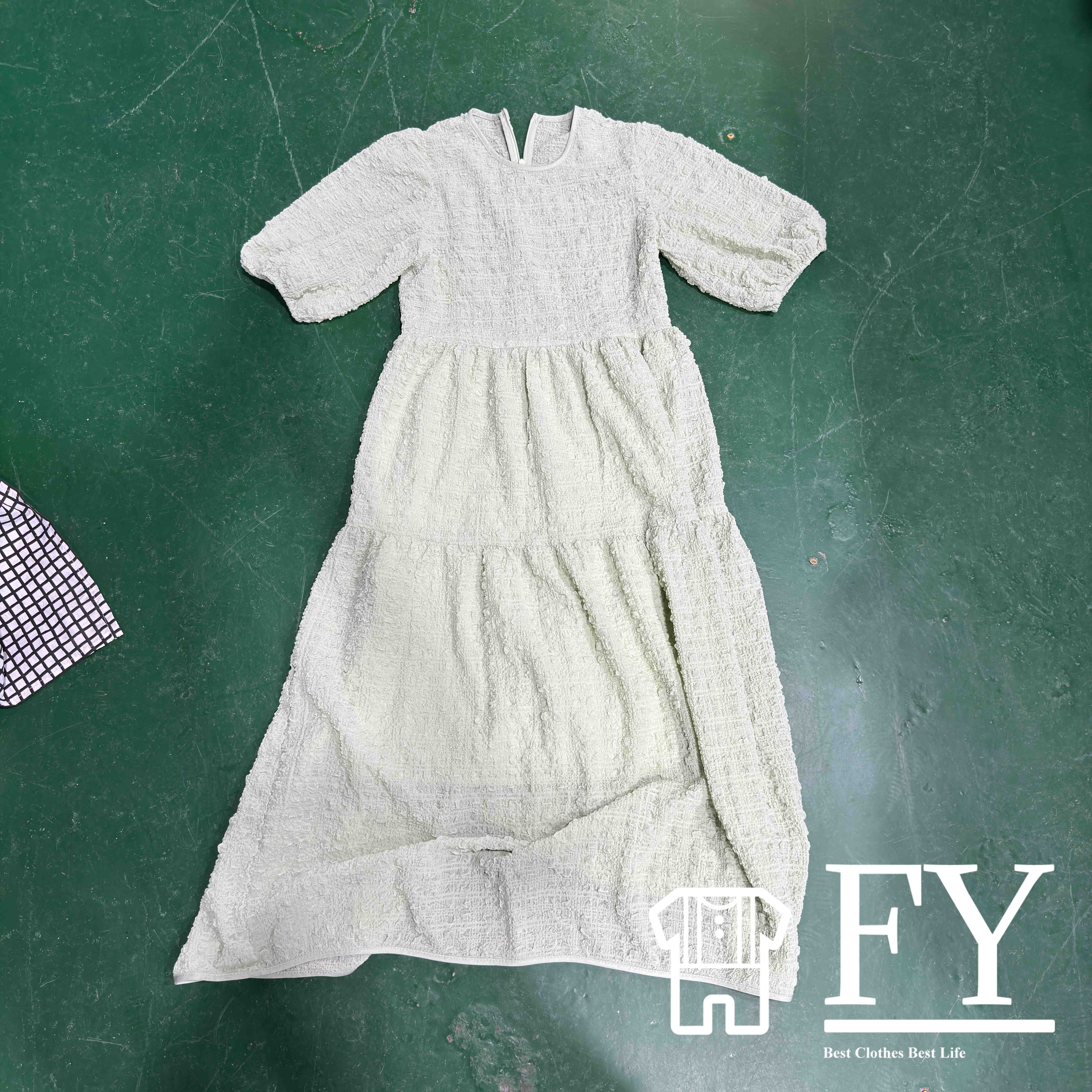 FengYang Used Silk Dresses Women Bales Belgium Used Clothing Bales 100Kg