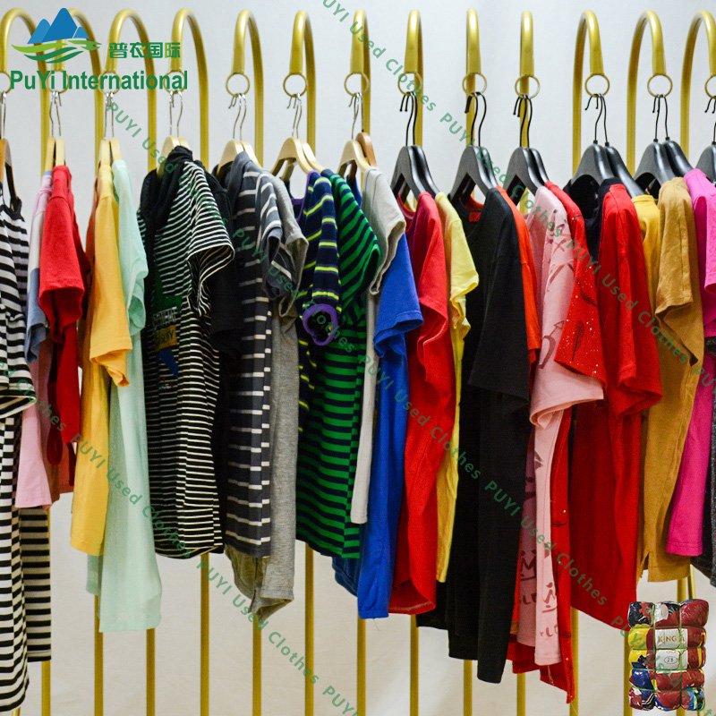 Hot Selling Women's T-Shirt Ropa Mujer Second Hand Clothing bales Used Clothes Bales For women