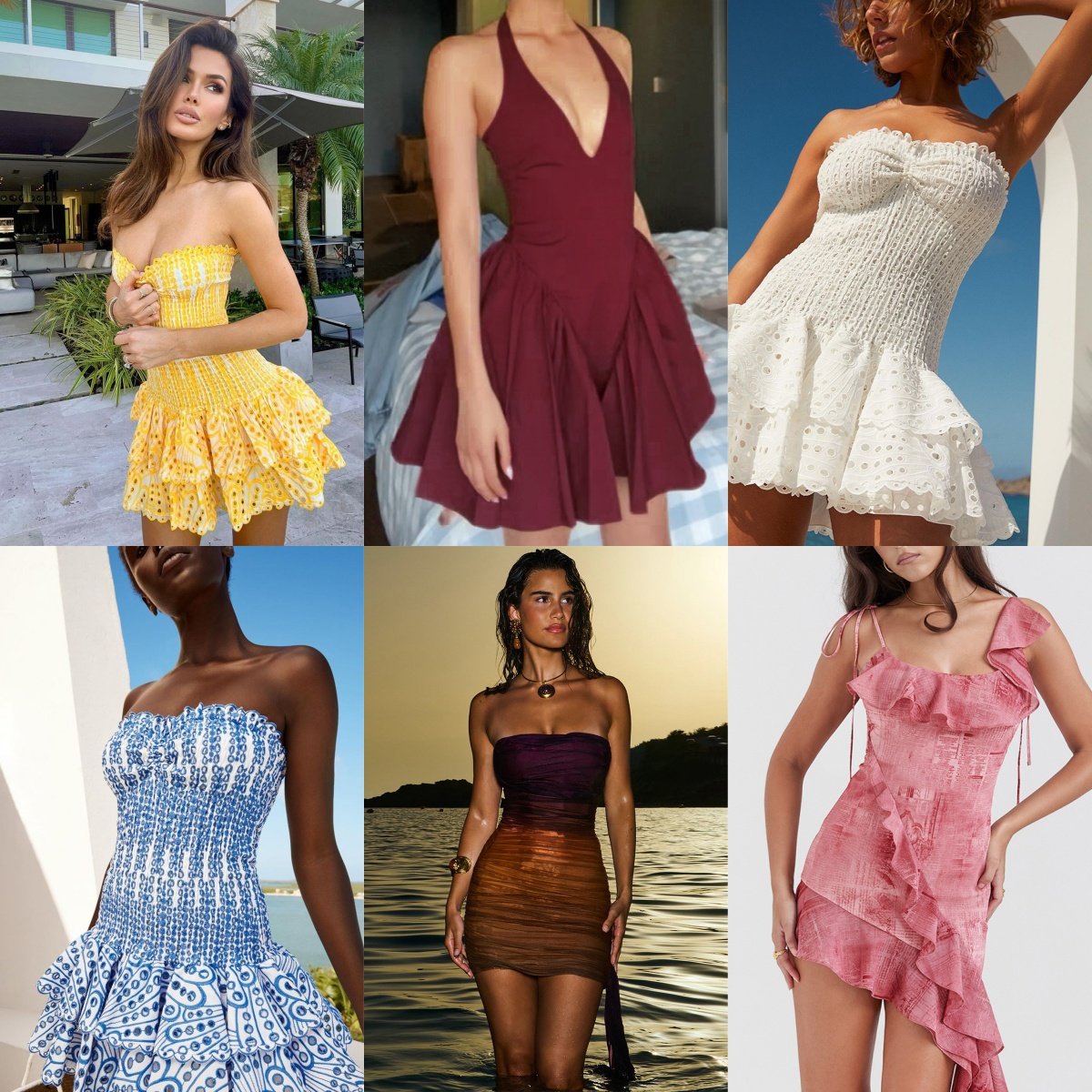 Women bales clothes stocked wholesale casual dresses Women's Sets bulks brand new bales clothes dresses women Used Clothes