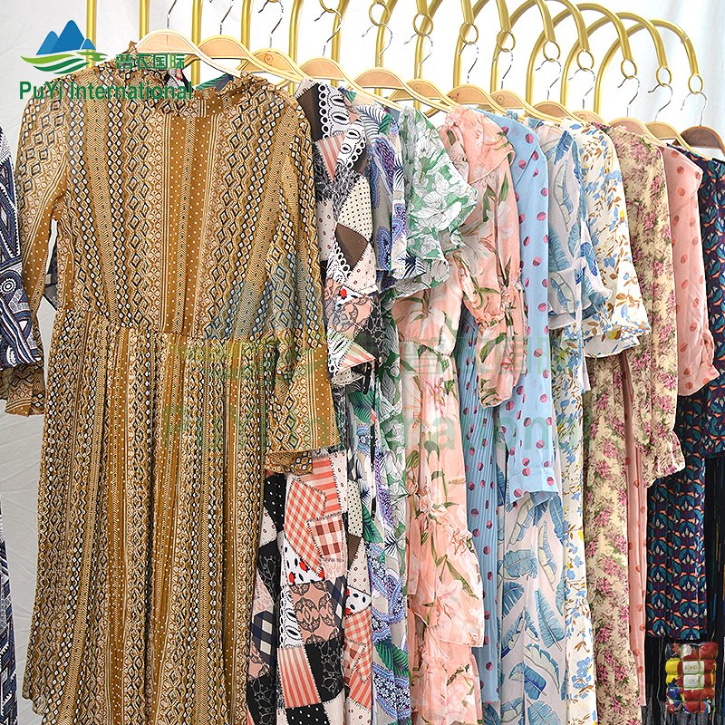 45kg 50kg 100kg Vip African Second Hand Maxi Adult Ladies Casual Used Long Dress Cloth Branded Wholesale From Uk Bales In Bulk