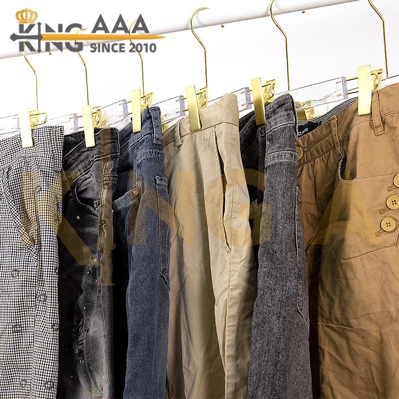 Fashion Multiple Pocket Denim Swear Mens Shorts Pants Summer Loose Straight Large Pocke Second Hand Clothes Draw String Pants