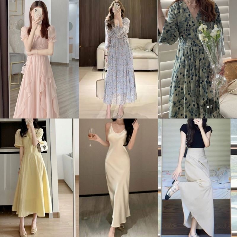 Stock Wholesale Bulks New Bales Clothes Used Clothes Bales For Women Long Dresses Brand Discount Women's Clothing Dress