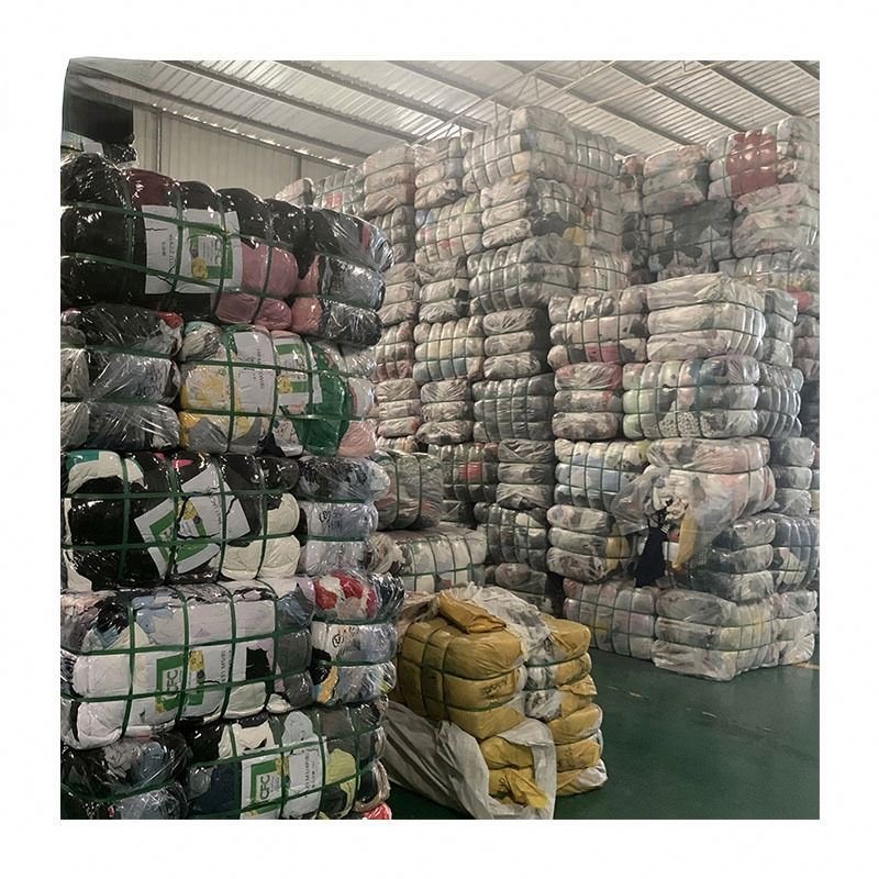 Wholesale Stock Dress T-Shirt Clothes Factory Bulk Clothing Shipping Shop Used Clothes Womens Tops Dresses