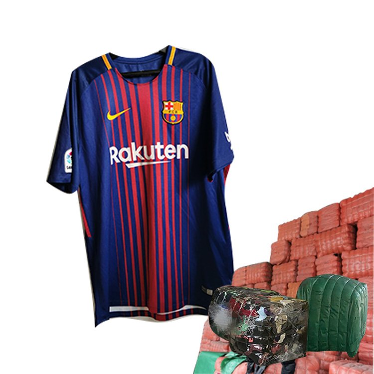 Best Quality 100Kg Per Bale Colourful Summer Second Hand Clothing, Factory Wholesale Used Jersey Bale Clothes
